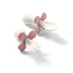  BabyOno eveszkz-kszlet  ergonomikus, dobozzal rzsaszn